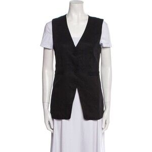 Christian Lacroix Formal Suit Vest Women’s Size Small Black